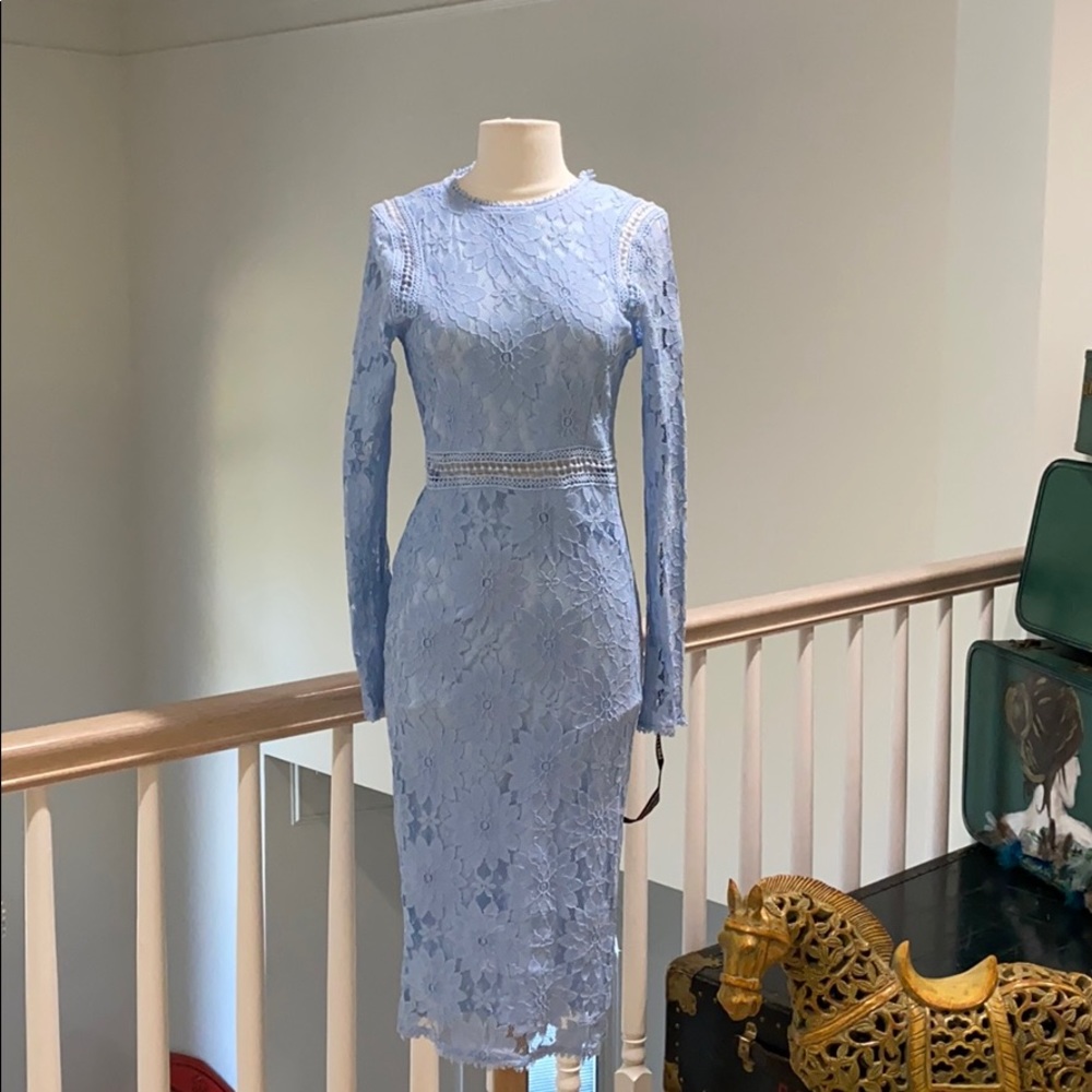 Blue it is lace
